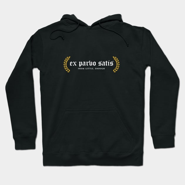 Ex Parvo Satis - From Little, Enough Hoodie by overweared